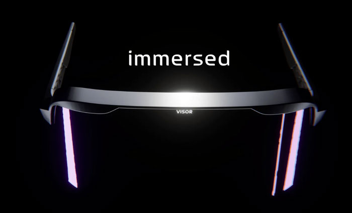 XR辦公平臺Immersed發布8K VR/MR頭顯Visor，2024年上市