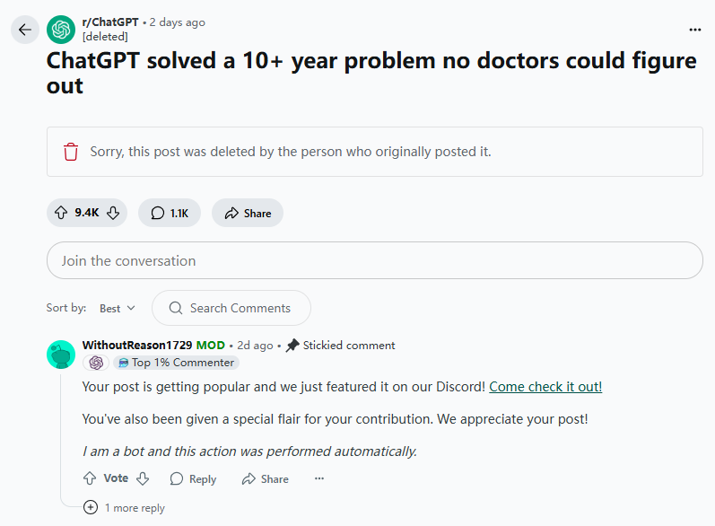 ChatGPT 助力破解十年未解的基因 MTHFR 突變謎團